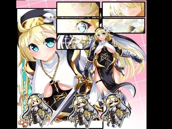 立ち絵素材 騎士シスター メイン画像