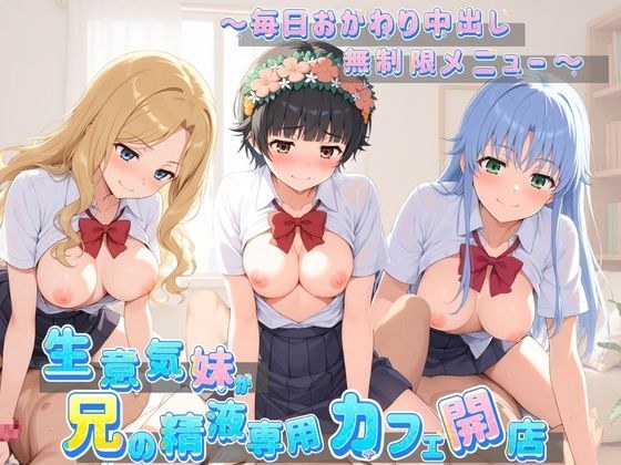 生意気妹が兄の精液専用カフェ開店 〜毎日おかわり中出しメニュー無制限（はーと） と〇る科学の超電磁砲 メイン画像