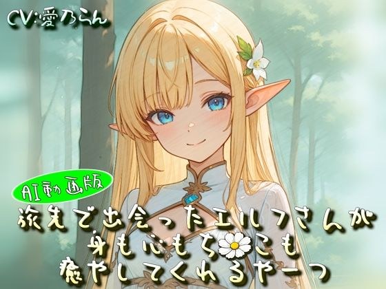 旅先で出会ったエルフさんが身も心もち◯こも癒やしてくれるやーつ【AI動画版】【Sacred Edition】 メイン画像