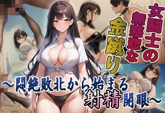 女闘士の無慈悲な金蹴り 〜悶絶敗北から始まる射精開眼〜