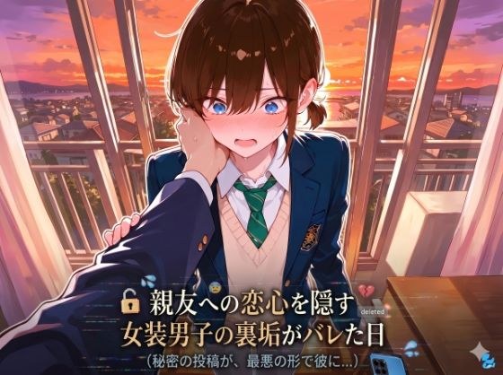 親友への恋心を隠す女装男子の裏垢がバレた日 メイン画像