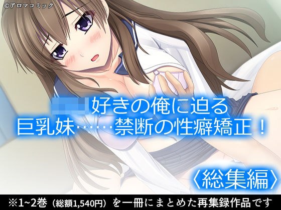 ロリ好きの俺に迫る巨乳妹……禁断の性癖矯正！  ＜総集編＞ メイン画像