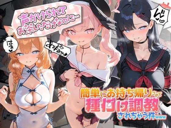 声かけられてお茶しただけなのに・・・簡単にお持ち帰りされて種付け調教されちゃう件www ブ〇ーアーカイブ 6 メイン画像
