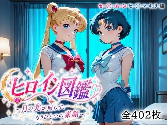 ヒロイン図鑑  セー〇ームーン・セー〇ーマーキュリー メイン画像