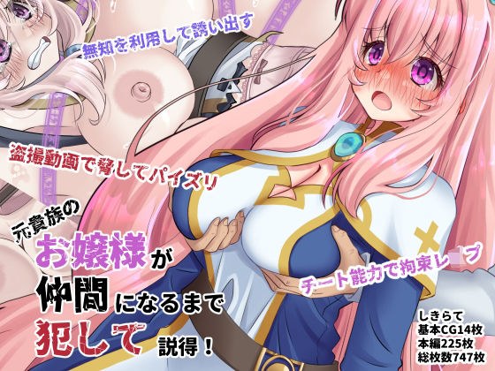 元貴族のお嬢様を仲間になるまで犯して説得 メイン画像