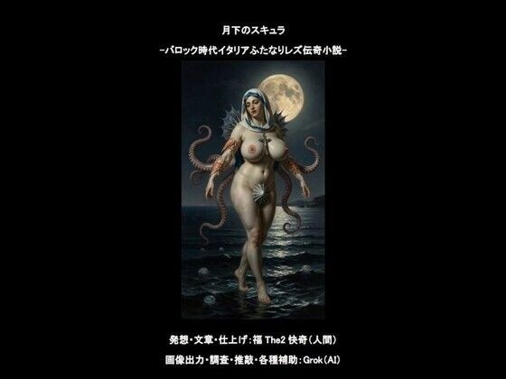 月下のスキュラ-バロック時代イタリアふたなりレズ伝奇小説- メイン画像
