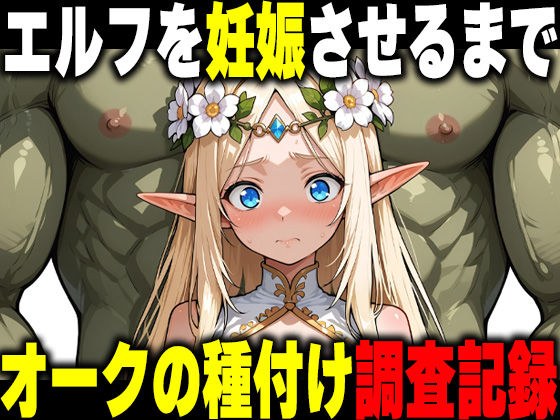 オークの種付け調査記録 〜エルフを妊娠させるまで〜 メイン画像