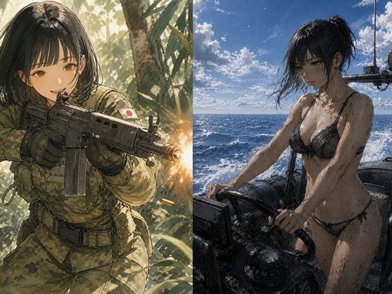 ［女性自衛官戦う」から メイン画像