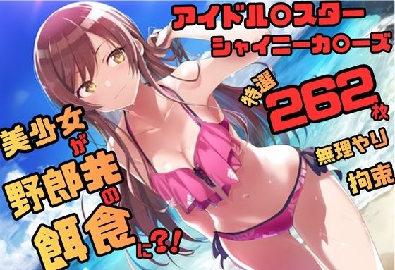 アイドル〇スター シャ〇ニーカラーズ シリーズ 無理やり乱交2 262枚 4K高画質