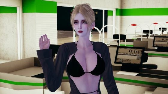 巨乳美女二人捕縛 フタナリ化吊るし緊縛調教  序章 メイン画像