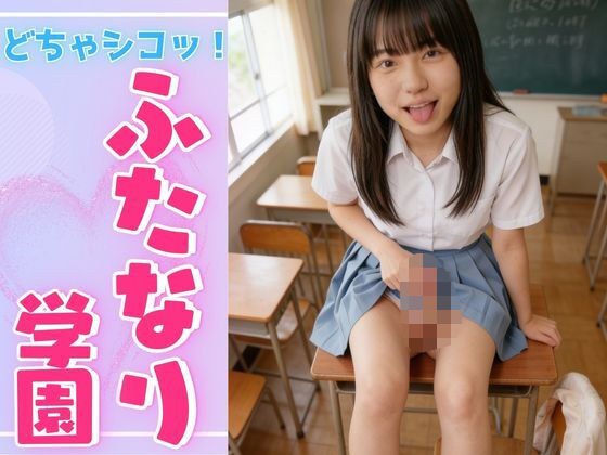 ふたなり学園【第2話】連続射精シーンのみ メイン画像