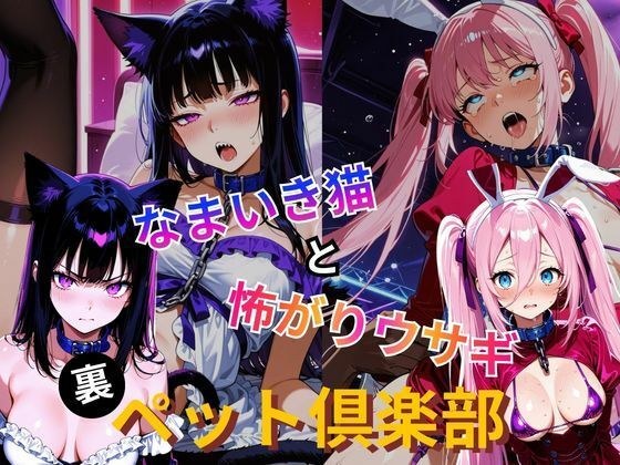 裏ペット倶楽部  なまいき猫と怖がりウサギ メイン画像