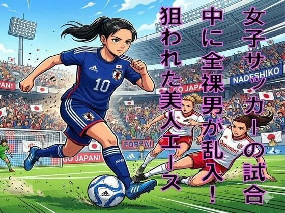 女子サッカーの試合中に全裸男が乱入！狙われた美人エース メイン画像