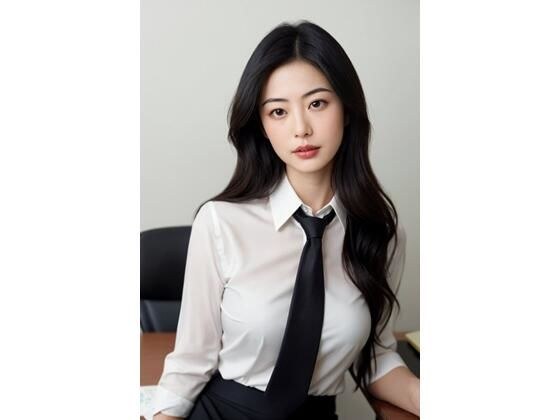 夫の出張中に…第三章〜人妻・佐藤さやかの残業後の秘密〜【AI美女写真集】 メイン画像