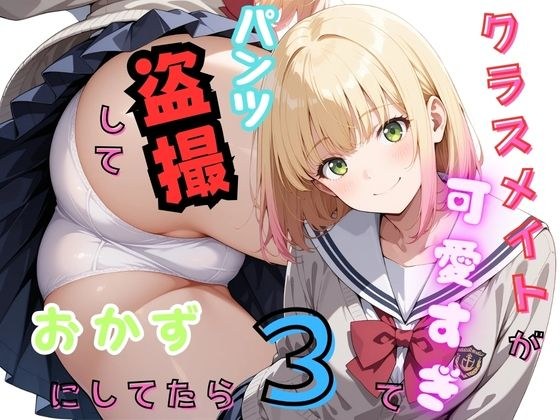 クラスメイトが可愛すぎてパンツ盗撮しておかずにしてたら3 メイン画像