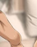 The blonde black gal health doctor's breasts are like a urinal to catch my pee! Exclusive urinating and creampie sex activities that other boys are not allowed to do