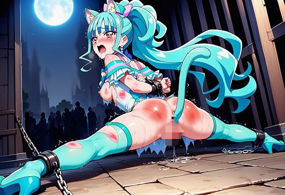 キュ〇リ〇アン（猫〇敷〇ゆ）・ニ〇ミー（猫〇敷〇キ） 緊縛・拘束CG集