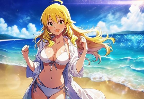 プライベートビーチ 星○美希 メイン画像