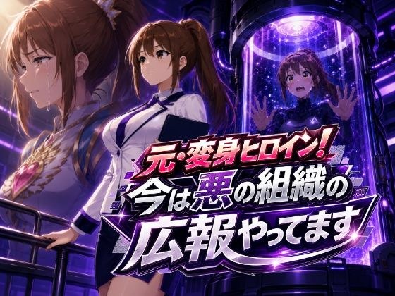 Former transformed heroine! I'm currently doing public relations for an evil organization.