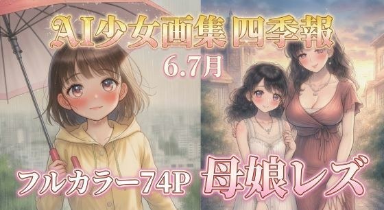 AI Girl Painting Album Four Seasons 6.7 Months