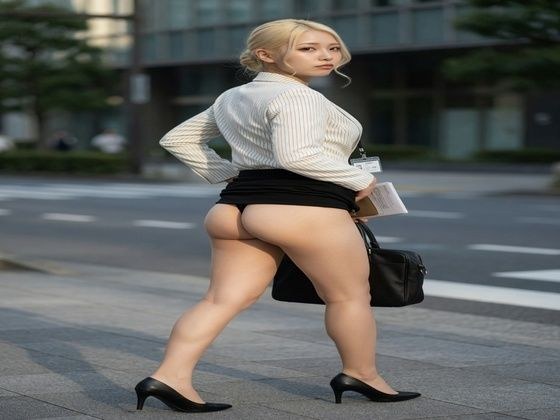 自制射击穿西装裙子的女人第2部分