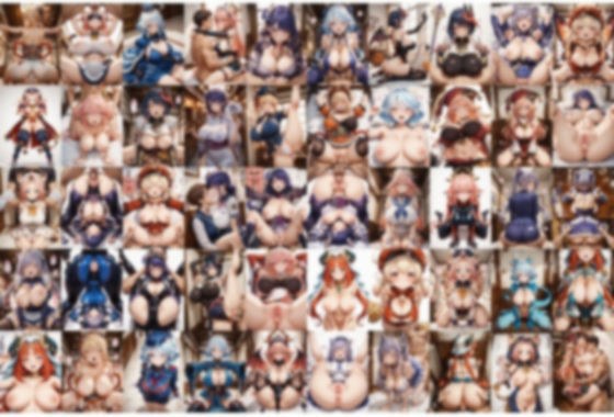 アニゲマンガのあの子とエッチ!【原○風】コスプレ元素を操る乙女たち編4 メイン画像