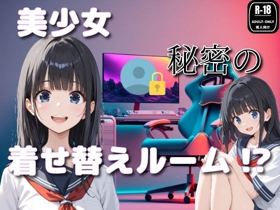 美少女秘密の着せ替えルーム!? メイン画像