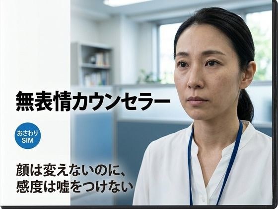 【実写級おさわり】無表情カウンセラーは何をされても顔を変えない 〜でも感度メーターは嘘をつけない〜 メイン画像