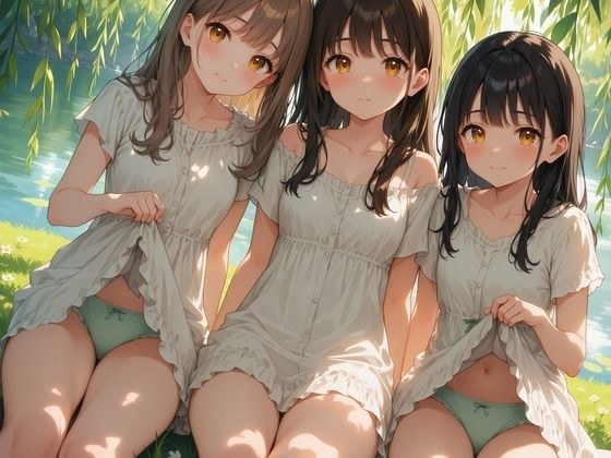 阳光透过树林的秘密～夏装美少女抢先看～119张CG图+122个短视频