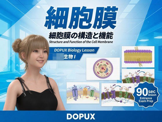 [▲20] Meiri Ichinose went on to university and became a famous instructor teaching Biology I and II at the powerful prep school “DOPUX”! (Vol.003: Cell Membrane)
