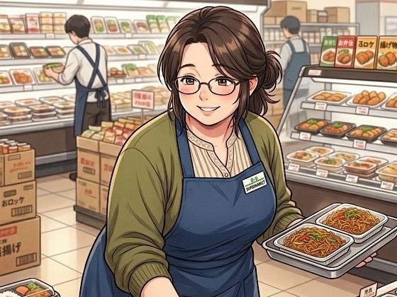 [Erotic novel] A serious part-time worker at my part-time job Part 1 Only I know メイン画像