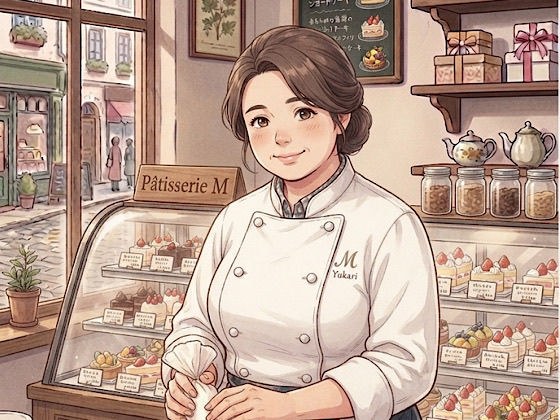 [Erotic novel] The kind wife of a small cake shop Episode 1 The sweet words of a younger apprentice and the untied apron