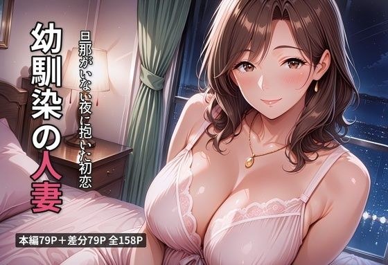Childhood Friend's Married Woman - The First Love I Had on a Night When Her Husband Was Not Home