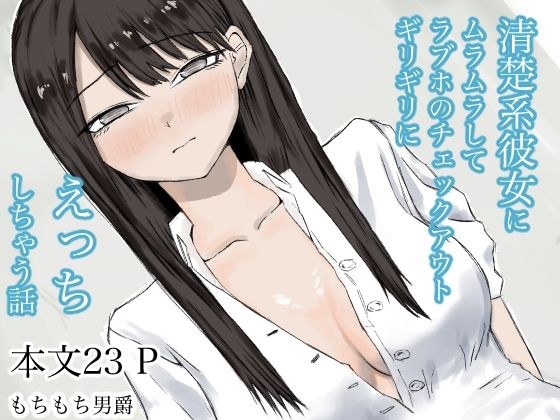 一个关于对一个整洁的女朋友感到饥渴并在情趣酒店退房前与她发生性关系的故事。