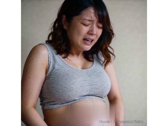 【AI生成】ぽっちゃり妻の難産 ロング版(約2分37秒)