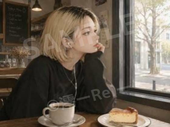 カフェの女性たち メイン画像