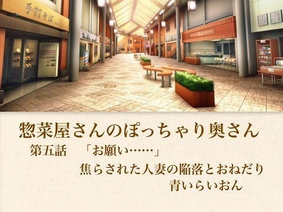 【官能小説】惣菜屋さんのぽっちゃり奥さん 第五話 「お願い……」焦らされた人妻の陥落とおねだり