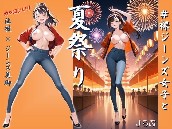 ★SEX有★【裸ジーンズ女子14】裸ジーンズ女子と夏祭り