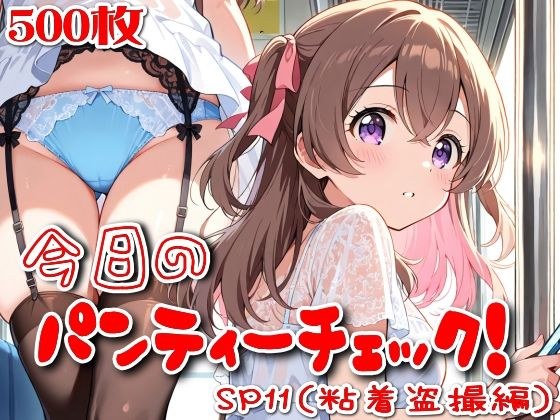 【500枚】今日のパンティーチェック!SP11(粘着盗撮編) メイン画像