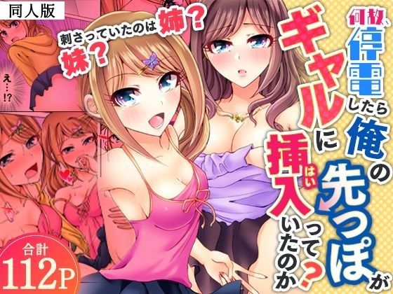 何故、停電したら俺の先っぽがギャルに入っていたのか?〜刺さっていたのは姉?妹?〜【同人版】1 メイン画像