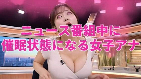 女播音员在新闻节目中陷入性交状态