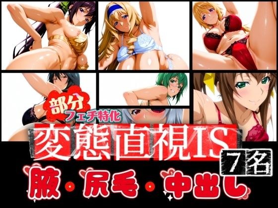 部分フェチ特化 変態直視IS 7名 【腋・尻毛・中出し】 メイン画像