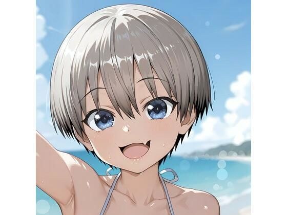 ［AIイラストCG］ 宇〇ちゃんと海でXXXしたい！ メイン画像