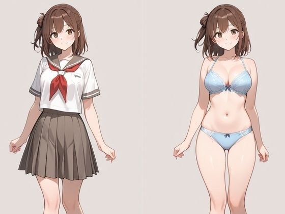 セーラー服のあの子は、下着姿が一番かわいい。 メイン画像