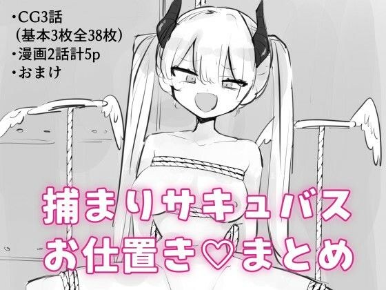 捕まりサキュバスお仕置きまとめ メイン画像