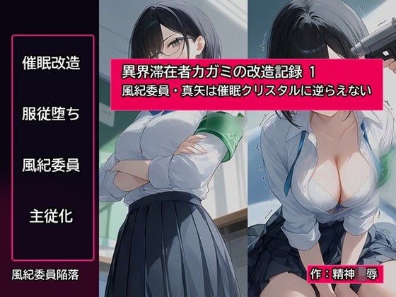 Modification record of Kagami, a stayer in another world: 1 Maya, a member of the public morals committee, cannot go against the crystals. メイン画像
