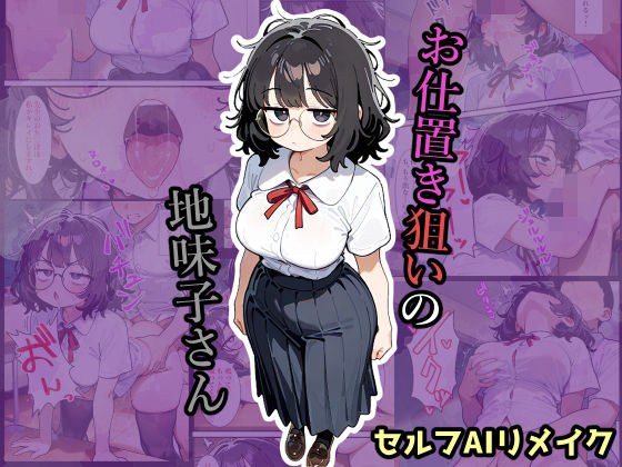 お仕置き狙いの地味子さん【セルフAIリメイクver】 メイン画像