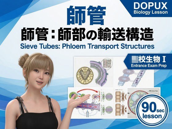 【▲20】一ノ瀬廻里 大学に進学し強豪予備校『DOPUX(ドピュックス』で生物I,IIを教える名物講師に!(Vol.028:師管) メイン画像