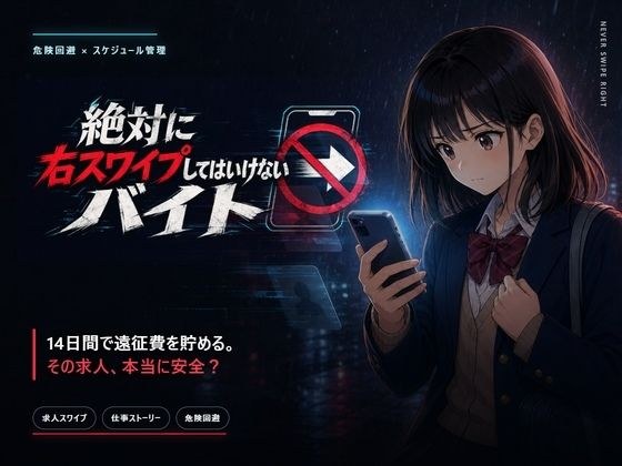 絶対に右スワイプしてはいけないバイト メイン画像