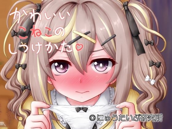 かわいいこねこのしつけかた メイン画像